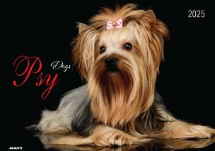 Opakowanie Kalendarz 2025 ścienny albumowy Psy