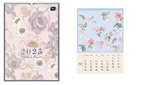 Opakowanie Kalendarz 2025 ścienny Botanic