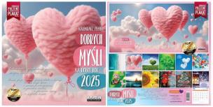 Opakowanie Kalendarz 2025 ścienny Classic Dobrych myśli