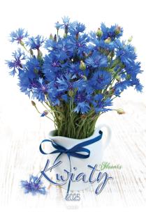 Opakowanie Kalendarz 2025 ścienny Kwiaty