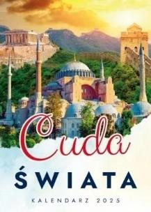 Opakowanie Kalendarz 2025 ścienny wieloplanszowy Cuda świata