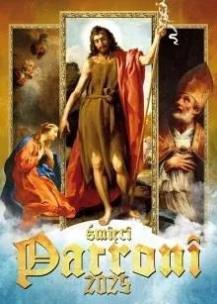 Opakowanie Kalendarz 2025 ścienny wieloplanszowy Patroni