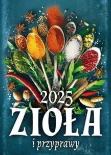 Kalendarz 2025 ścienny wieloplanszowy Zioła. Wydawca: Wydawnictwo Duszpasterstwa Rolników. Multiszop.pl Opakowanie Kalendarz 2025 ścienny wieloplanszowy Zioła