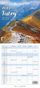 Kalendarz 2025 Tatry. Wydawca: Parma Press. Multiszop.pl Opakowanie Kalendarz 2025 Tatry