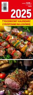Opakowanie Kalendarz 2025 Tygodniowy z przepisami na lodówkę