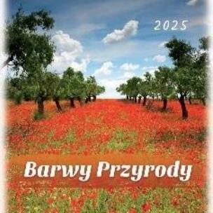 Opakowanie Kalendarz 2025 wieloplanszowy Barwy przyrody