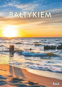 Kalendarz 2025 wieloplanszowy nad bałtykiem. Wydawca: Evena. Multiszop.pl Opakowanie Kalendarz 2025 wieloplanszowy nad bałtykiem