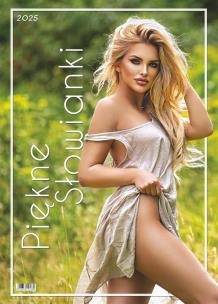 Kalendarz 2025 wieloplanszowy piękne słowianki. Wydawca: Evena. Multiszop.pl Opakowanie Kalendarz 2025 wieloplanszowy piękne słowianki