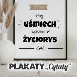 Opakowanie Kalendarz 2025 wieloplanszowy Plakaty-cytaty
