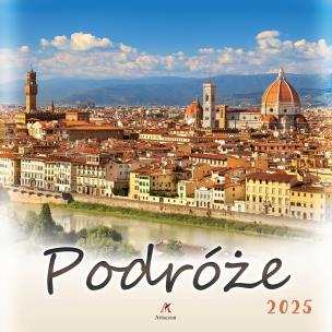 Opakowanie Kalendarz 2025 wieloplanszowy Podróże