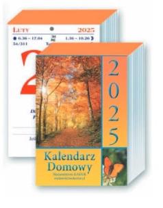 Kalendarz 2025 zdzierak Domowy. Wydawca: Kastor. Multiszop.pl Opakowanie Kalendarz 2025 zdzierak Domowy