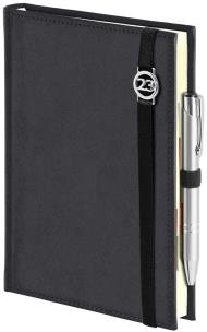 Opakowanie Kalendarz A4D Cross z gumką z ażurową datą czarny