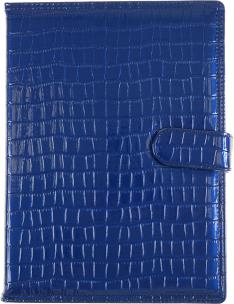 Opakowanie KALENDARZ A5 DZIENNY Z ZAPIĘCIEM 2024 KROKODYL GRANATOWY