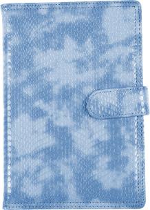 Opakowanie KALENDARZ A5 DZIENNY Z ZAPIĘCIEM 2024 LIZARD NIEBIESKI