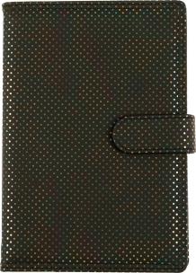 Opakowanie KALENDARZ A5 DZIENNY Z ZAPIĘCIEM 2024 SHINY CZARNY