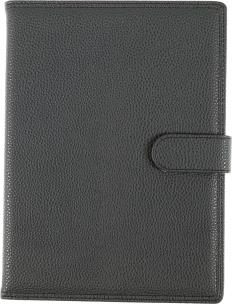 Opakowanie KALENDARZ A5 TYGODNIOWY Z ZAPIĘCIEM 2024 EKOSKÓRA CZARNY