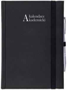 Opakowanie Kalendarz akademicki 2023 A5 tyg. Cross czarny