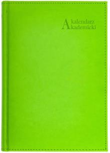 Okładka książki Kalendarz akademicki A5 tyg Nebraska seledynowy