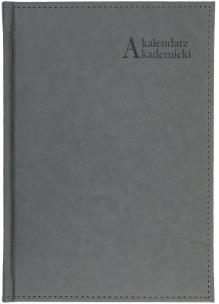Okładka książki Kalendarz akademicki A5 tyg Nebraska szary