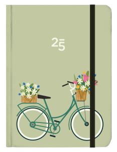 Opakowanie Kalendarz codzienny B6 Rower z kwiatami ALBI