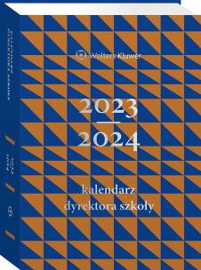 Okładka książki Kalendarz Dyrektora Szkoły 2023/2024
