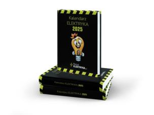 Okładka książki Kalendarz Elektryka na 2025 rok