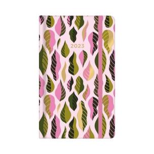 Opakowanie Kalendarz kieszonkowy 2023 Różowe liście ALBI