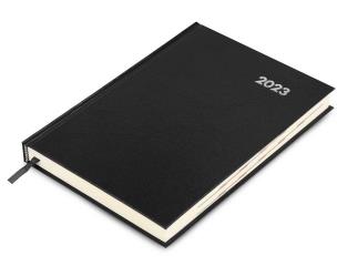 Opakowanie Kalendarz książkowy 2023 A5 czerwony EASY