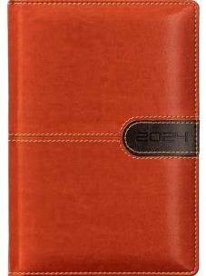 Kalendarz książkowy 2024 A4 tygodniowy VIP. Wydawca: Evena. Multiszop.pl Opakowanie Kalendarz książkowy 2024 A4 tygodniowy VIP