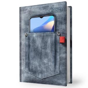 Kalendarz książkowy 2024 A5 dzienny praktyczny. Wydawca: Evena. Multiszop.pl Opakowanie Kalendarz książkowy 2024 A5 dzienny praktyczny