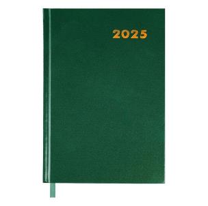 Opakowanie Kalendarz książkowy 2025 A5 zielony EASY