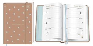 Opakowanie Kalendarz książkowy A6/192K Mat+UV Blue