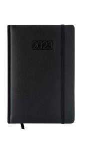 Opakowanie Kalendarz Lux z gumką A5 tygodniowy brązowy V5