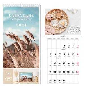 Opakowanie Kalendarz motywacyjny 2024 22X46cm Hasła