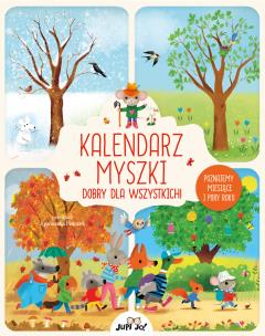 Kalendarz myszki dobry dla wszystkich!. Autor: Klaar Norman. Multiszop.pl Okładka książki Kalendarz myszki dobry dla wszystkich!