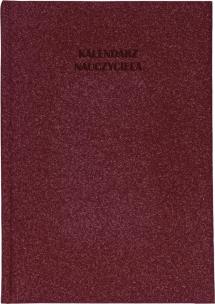 Opakowanie Kalendarz naucz. 2023/24 A5 tyg. natura bordowy