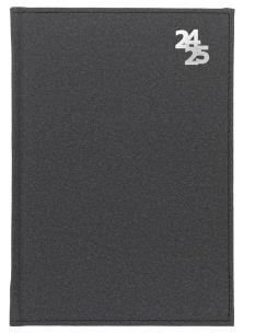 Okładka książki Kalendarz naucz. 2024/2025 A5 dz Kraft czarny