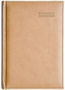 Okładka książki Kalendarz naucz. 2024/2025 A5 tyg. Vivella beż