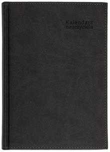 Okładka książki Kalendarz naucz. 2024/2025 A5 tyg. Vivella czarny