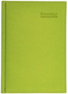 Okładka książki Kalendarz naucz. 2024/2025 A5 tyg. Vivella seledyn