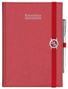 Opakowanie Kalendarz naucz. 2024/2025 B5 tyg Kraft czerwony