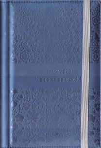 Opakowanie Kalendarz nauczyciela 2022/2023 niebieski metal.