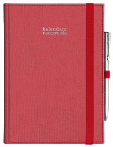 Opakowanie Kalendarz nauczyciela 2023/24 A5 tyg. Kraft czerw.