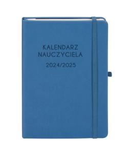 Okładka książki Kalendarz Nauczyciela 2024/2025 A5 TDW niebieski