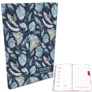 Opakowanie Kalendarz nauczyciela 2024/2025 A5 tygodniowy Kwiaty Boho