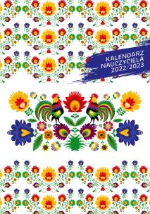 Opakowanie Kalendarz nauczyciela A5 2022/2023 tyg. PCV Folk