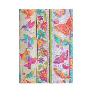 Opakowanie Kalendarz Paperblanks 2023 Hummingbirds & Flutterbyes Midi Dzienny
