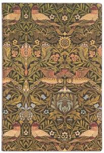 Opakowanie Kalendarz Paperblanks 2023 Morris Birds Flexi Mini Tygodniowy