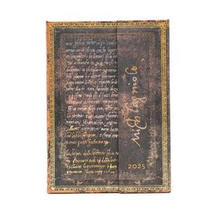 Opakowanie Kalendarz Paperblanks 2025 Michelangelo, Handwriting Midi tygodniowy VER