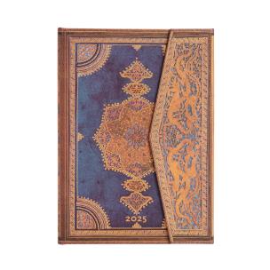 Opakowanie Kalendarz Paperblanks 2025 Safavid Indigo Midi tygodniowy HOR